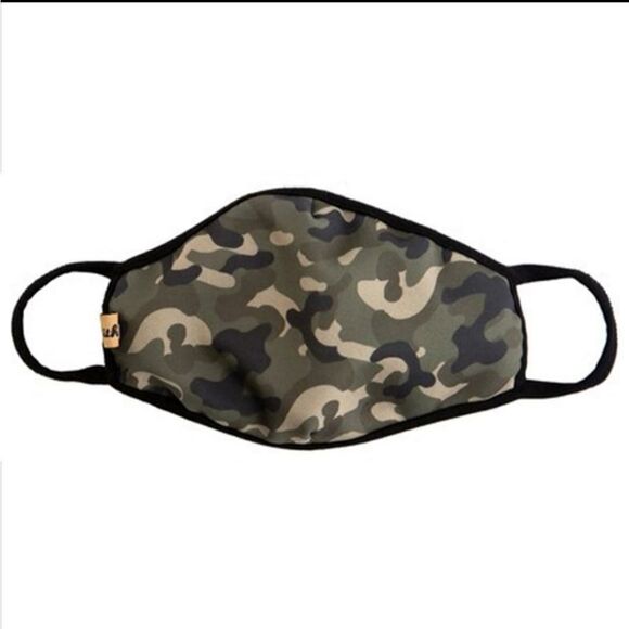 Any 2 $13 or 4 $20 USA Made Green Camo Facemask - Picture 2 of 3